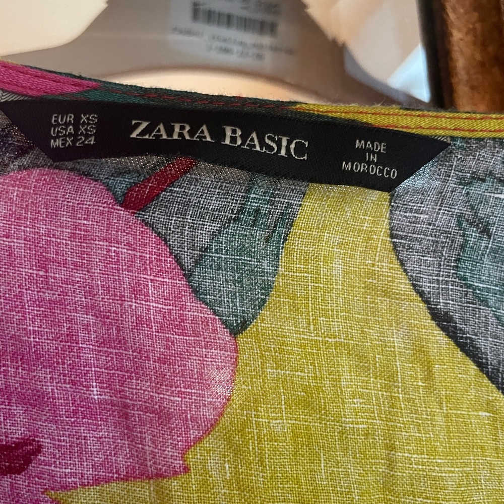 Zara summer split mini dress - Picture 4 of 4